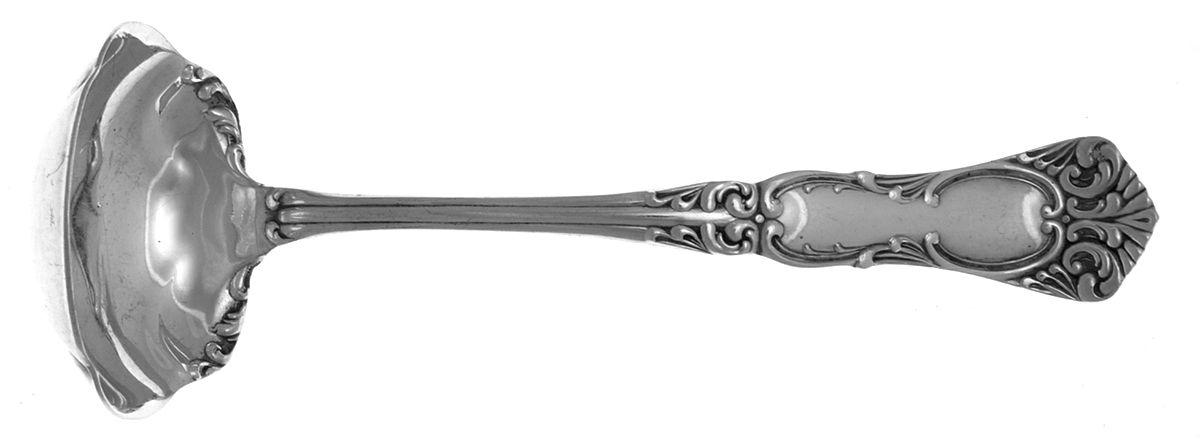 ARDSLEY-EMPRESS (SILVERPLATE) Solid Piece Cream Ladle by Oneida Silver-1