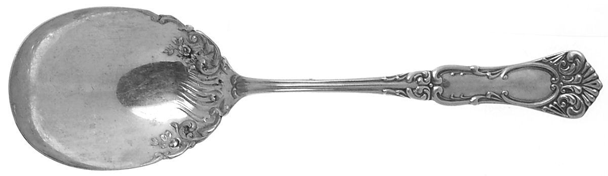 ARDSLEY-EMPRESS (SILVERPLATE) Solid Smooth Casserole Spoon by Oneida Silver-1