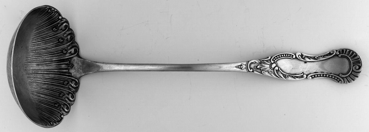 Arlington (Silverplate, 1896) Solid Soup Ladle by Oneida Silver-1