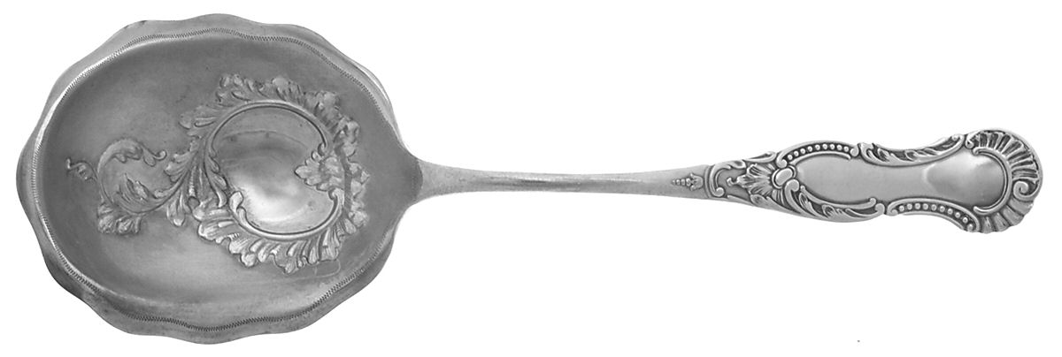 Arlington (Silverplate, 1896) Solid Smooth Casserole Spoon by Oneida Silver-1
