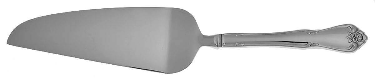 Arbor Rose-True Rose (Stainless) Pie and Cake Server with Stainless Blade HC by Oneida Silver-1