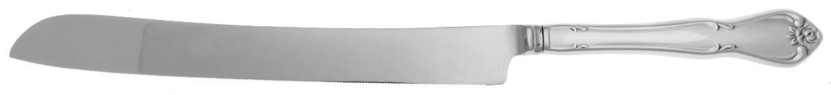 Arbor Rose-True Rose (Stainless) Wedding Cake Knife with Stainless Blade HC by Oneida Silver-1