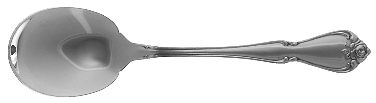 Arbor Rose-True Rose (Stainless) Sugar Spoon by Oneida Silver-1