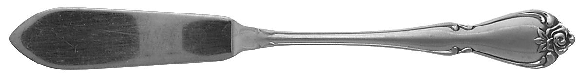 Arbor Rose-True Rose (Stainless) Flat Handle Master Butter Knife by Oneida Silver-1