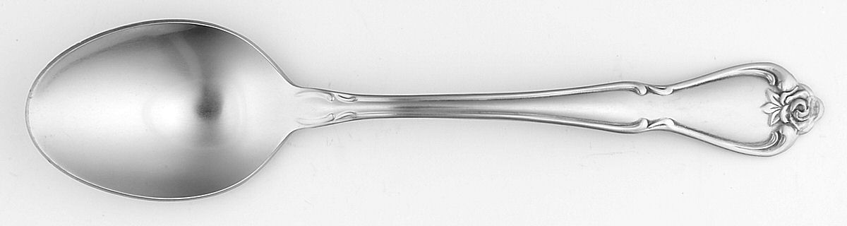 Arbor Rose-True Rose (Stainless) Place/Oval Soup Spoon by Oneida Silver-1