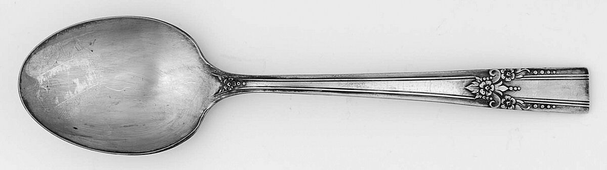 Artistic (Silverplate, 1940) Sugar Spoon by Oneida Silver-1