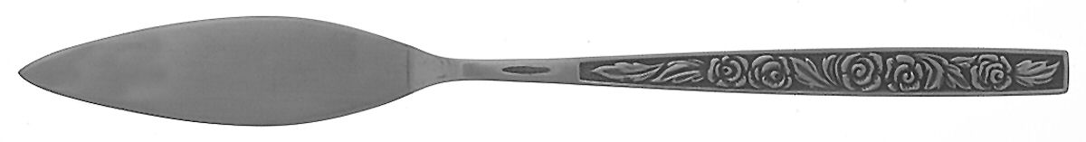Artistic (Wm A Rogers) Flat Handle Master Butter Knife by Oneida Silver-1