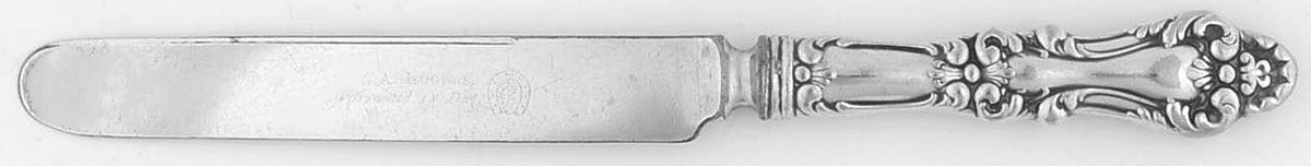 Arundel (Silverplate, 1899) Hollow Handle Youth Knife by Oneida Silver-1