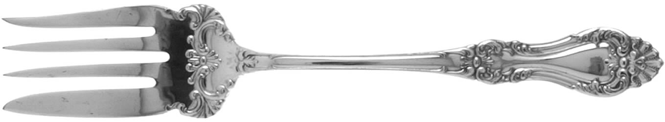 Arundel (Silverplate, 1899) Medium Solid Cold Meat Serving Fork by Oneida Silver-1