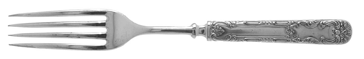 Arundel (Silverplate, 1899) Indented Hollow Handled Fork by Oneida Silver-1