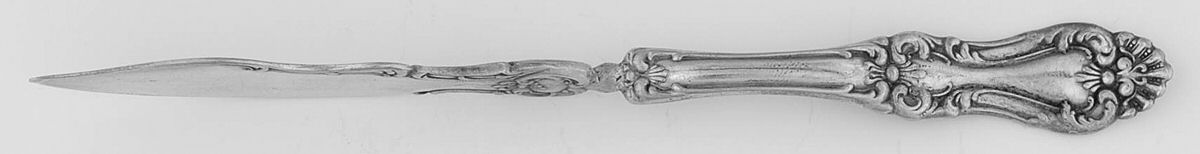 Arundel (Silverplate, 1899) Flat Twisted Handle Master Butter Knife by Oneida Silver-1