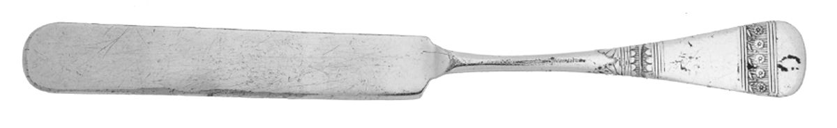 Ascot (Silverplate, 1886) Hollow Handle Youth Knife by Oneida Silver-1
