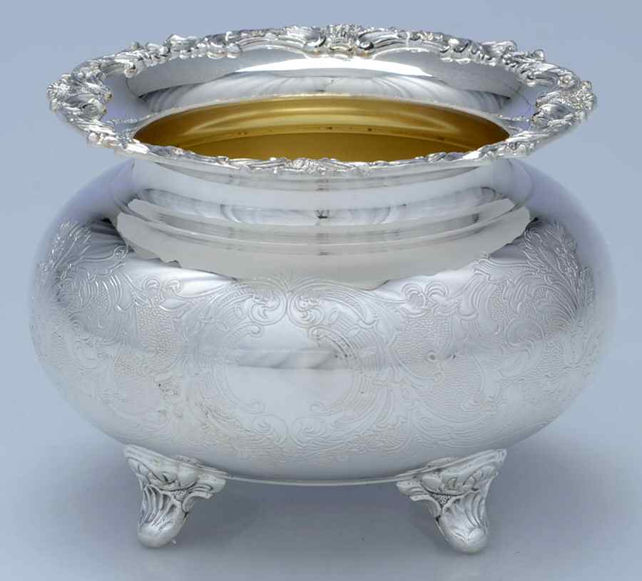 Ascot (Silverplate, Hollowware) Waste Bowl by Oneida Silver-1