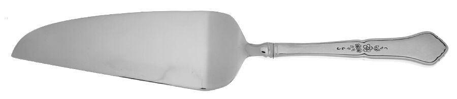 Ashmore (Stainless-Burnished Handle) Pie and Cake Server with Stainless Blade HC by Oneida Silver-1
