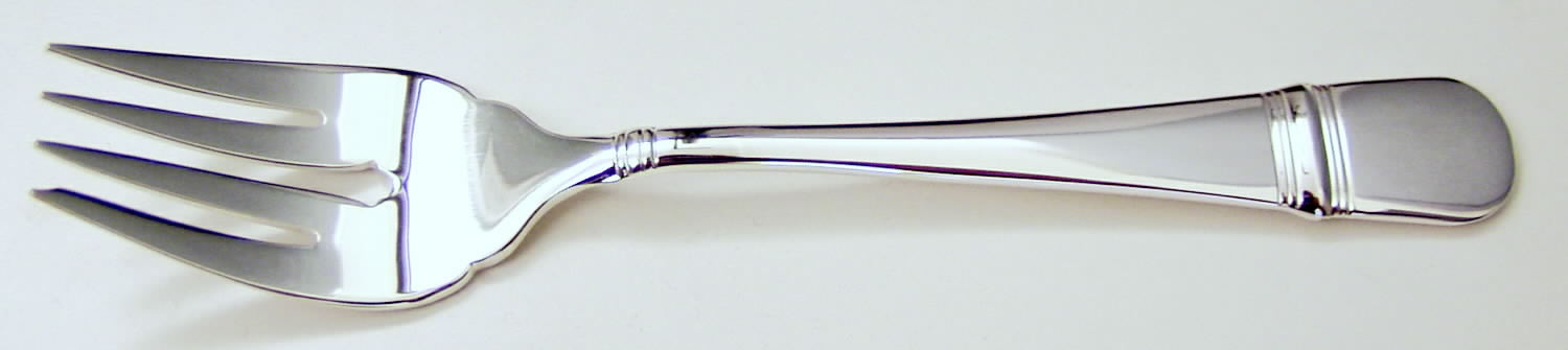 Astragal (Silverplate, 1996) Individual Salad Fork by Oneida Silver-1