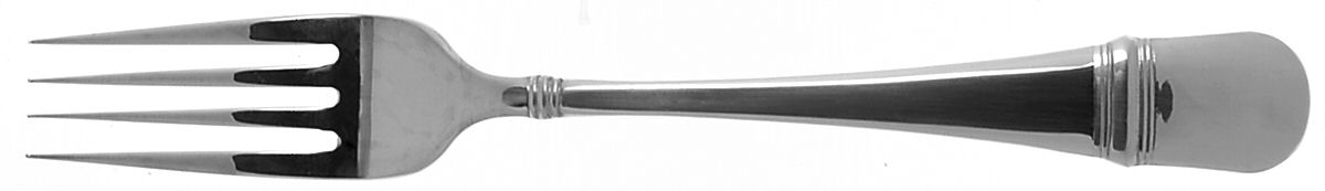 Astragal (Silverplate, 1996) European Fork by Oneida Silver-1