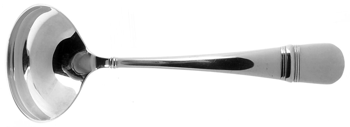 Astragal (Silverplate, 1996) Solid Gravy Ladle by Oneida Silver-1