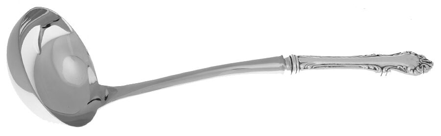 Avalon (Silverplate, 1901) Soup Ladle with Stainless Bowl HC by Oneida Silver-1