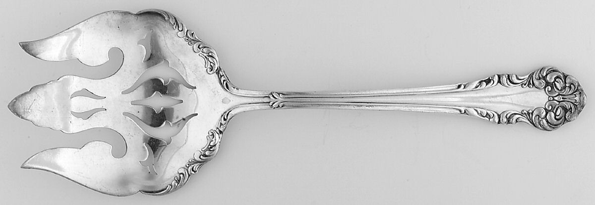 Avalon (Silverplate, 1901) Solid Salad Serving Fork by Oneida Silver-1