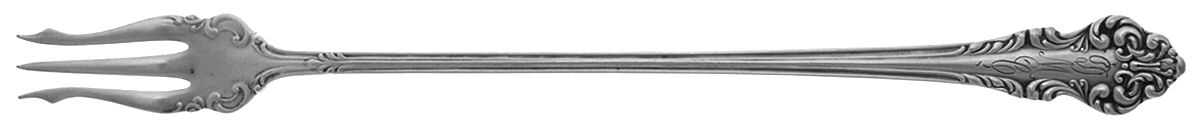 Avalon (Silverplate, 1901) Long Handle Pickle/Olive Fork by Oneida Silver-1