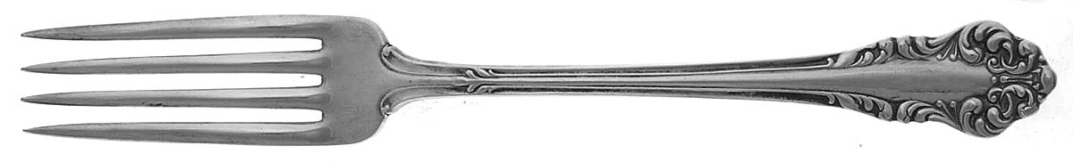 Avalon (Silverplate, 1901) Fork by Oneida Silver-1