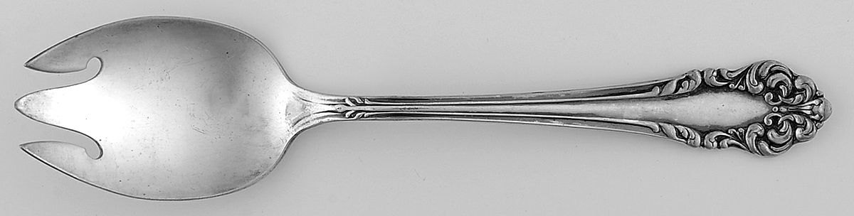 Avalon (Silverplate, 1901) Ice Cream Fork by Oneida Silver-1