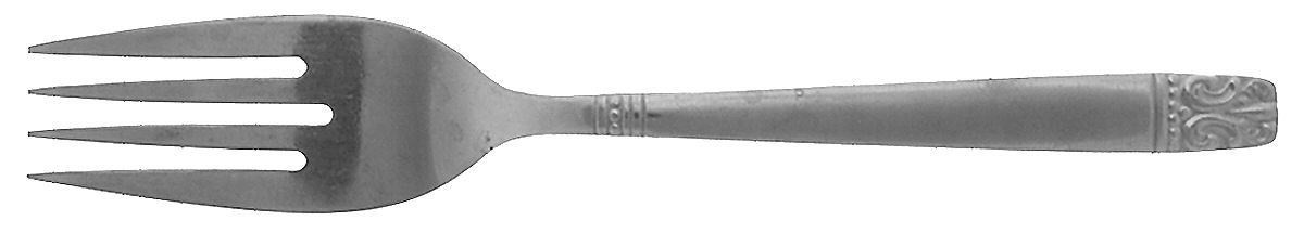 Aztec-Encore (Stainless, Wm A Rogers) Individual Salad Fork by Oneida Silver-1