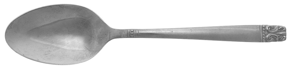 Aztec-Encore (Stainless, Wm A Rogers) Tablespoon (Serving Spoon) by Oneida Silver-1