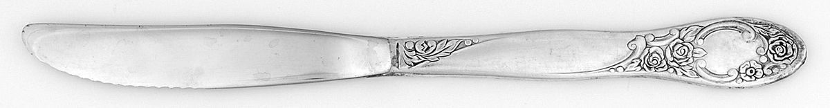 Ballad-Country Lane (Silverplate, 1953) Modern Solid Knife by Oneida Silver-1