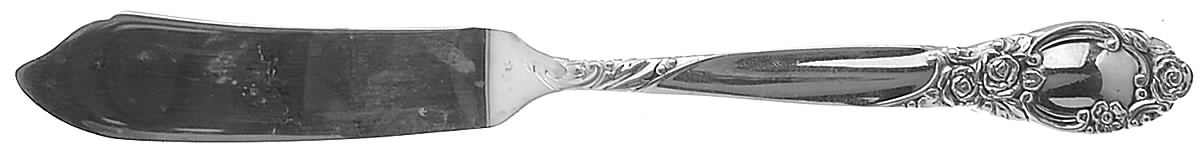 Ballad-Country Lane (Silverplate, 1953) Flat Handle Master Butter Knife by Oneida Silver-1