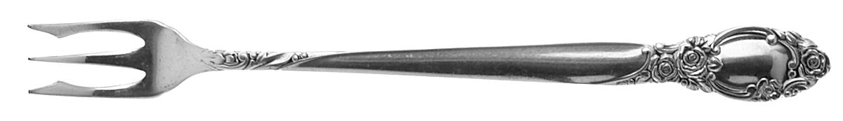 Ballad-Country Lane (Silverplate, 1953) Cocktail/Seafood Fork by Oneida Silver-1