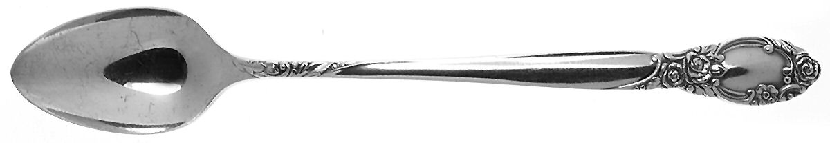 Ballad-Country Lane (Silverplate, 1953) Iced Tea Spoon by Oneida Silver-1