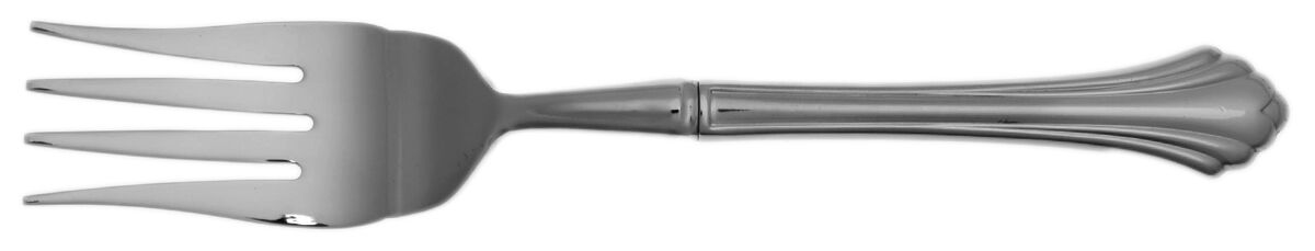 Bancroft (Stainless) Cold Meat Fork Large, Stainless Tines HC by Oneida Silver-1