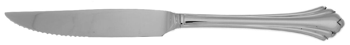 Bancroft (Stainless) Steak Knife Individual Hollow, Serrate HC by Oneida Silver-1