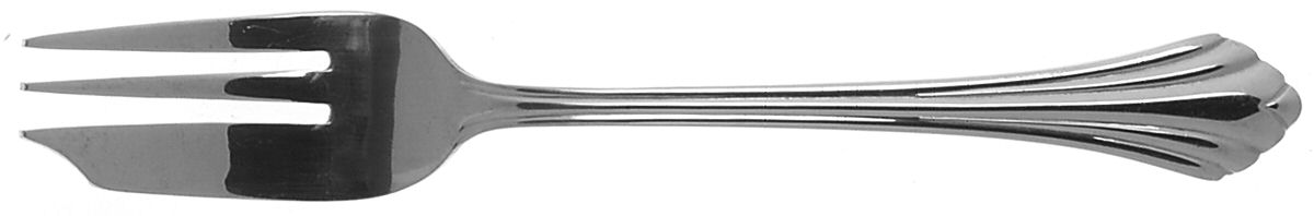 Bancroft (Stainless) Individual Pie Fork by Oneida Silver-1