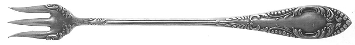 Bancroft (Silverplate, 1915) Cocktail/Seafood Fork by Oneida Silver-1