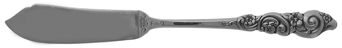 Barcelona (Stainless) Flat Handle Master Butter Knife by Oneida Silver-1