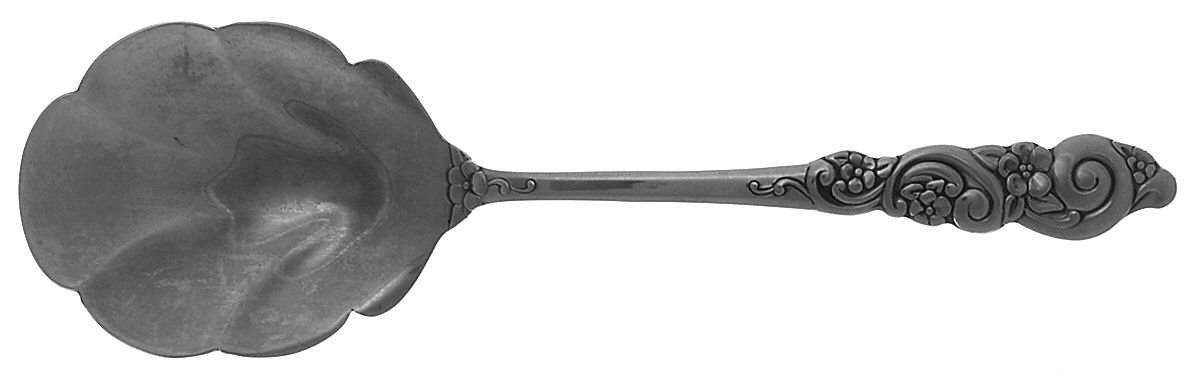Barcelona (Stainless) Solid Shell Casserole Spoon by Oneida Silver-1