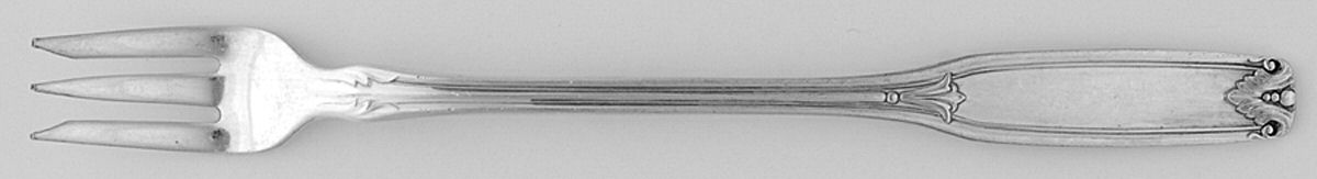 Baronet (Silverplate, 1962) Cocktail/Seafood Fork by Oneida Silver-1