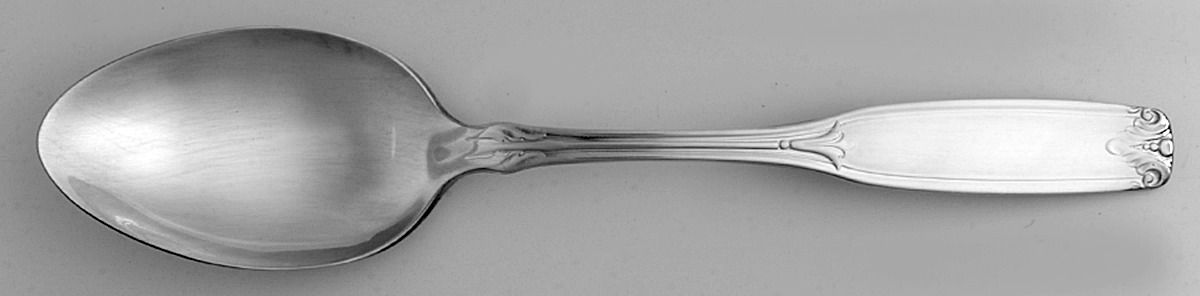 Baronet (Silverplate, 1962) Tablespoon (Serving Spoon) by Oneida Silver-1