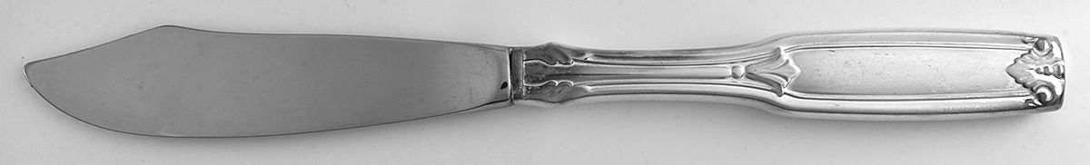 Baronet (Silverplate, 1962) Individual Fish Knife with Stainless Blade by Oneida Silver-1