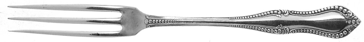 Beaded-Niagara Falls Strawberry Fork by Oneida Silver-1