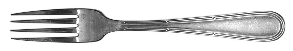 Becket (Silverplate, 1985) Fork by Oneida Silver-1