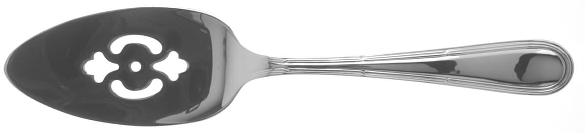 Becket (Silverplate, 1985) Solid Pierced Pie Server by Oneida Silver-1