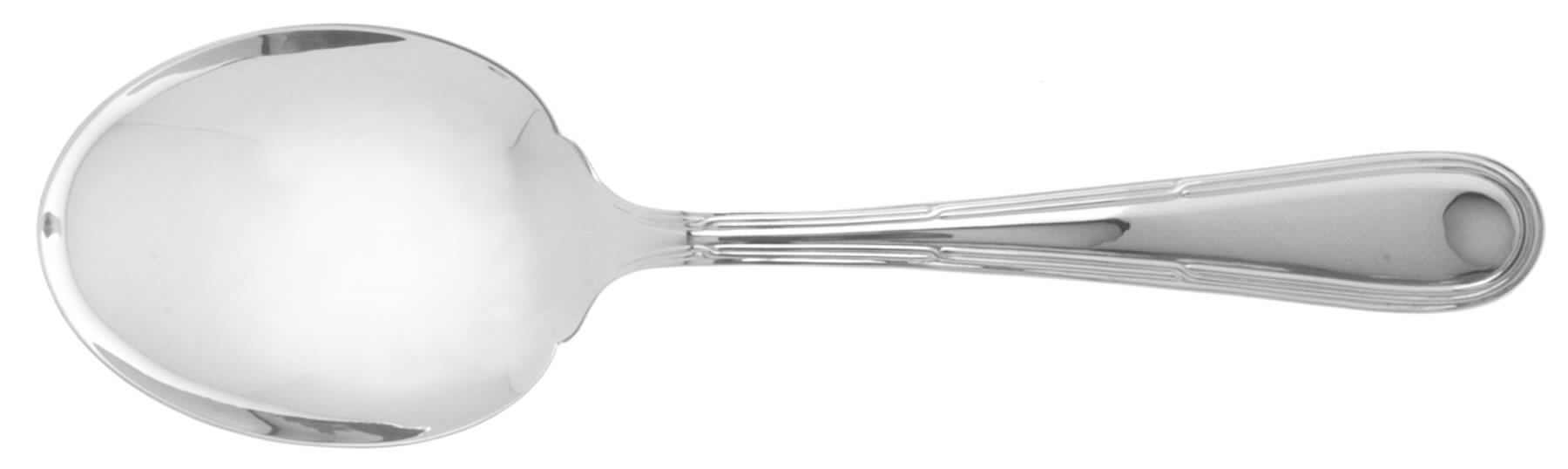 Becket (Silverplate, 1985) Solid Smooth Casserole Spoon by Oneida Silver-1