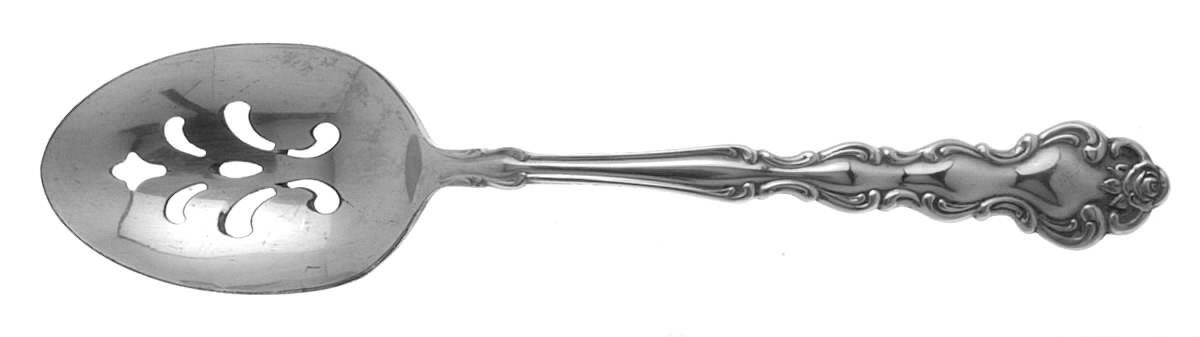 Beethoven (Silverplate, 1971) Pierced Tablespoon (Serving Spoon) by Oneida Silver-1