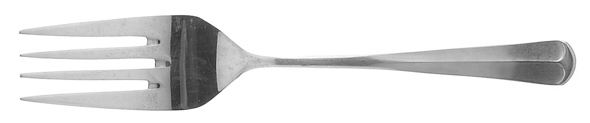 Beefeater (Stainless) Large Solid Cold Meat Serving Fork by Oneida Silver-1