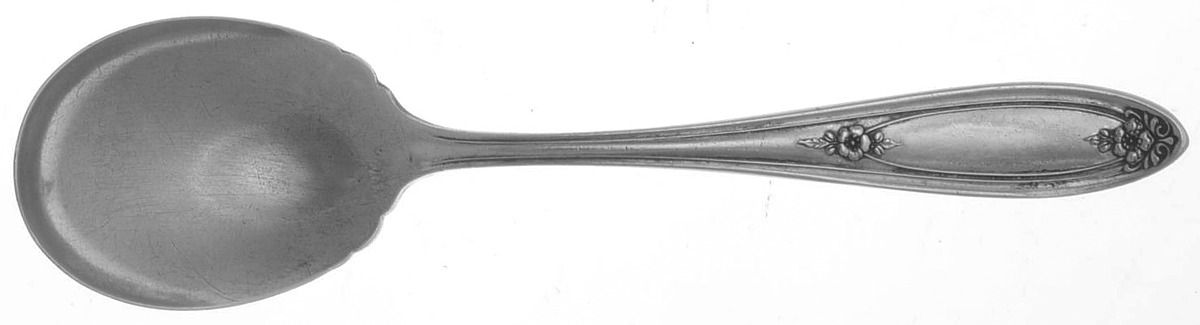 Belford (Silverplate, 1930) Sugar Spoon by Oneida Silver-1