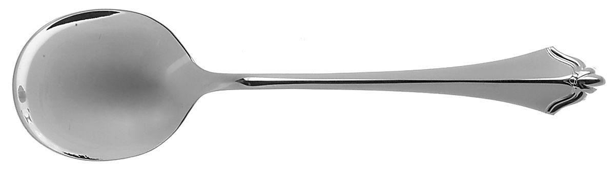 Belcourt (Silverplate, 1989) Round Bowl Soup Spoon (Gumbo) by Oneida Silver-1