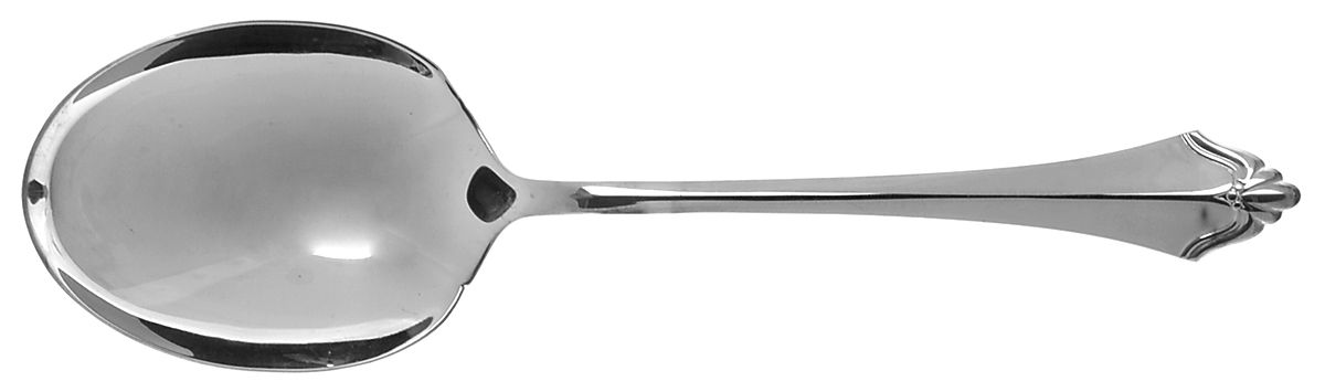 Belcourt (Silverplate, 1989) Solid Smooth Casserole Spoon by Oneida Silver-1